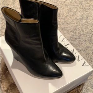 Ann Taylor Wedge bootie.